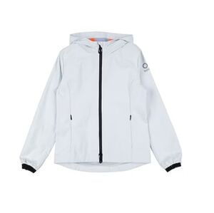 SUNS Ice Blue Hooded Jacket Mesh Lined Front Zipper | NWOT Size M | Runs Small